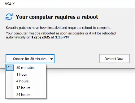 VSA10_Reboot_Message