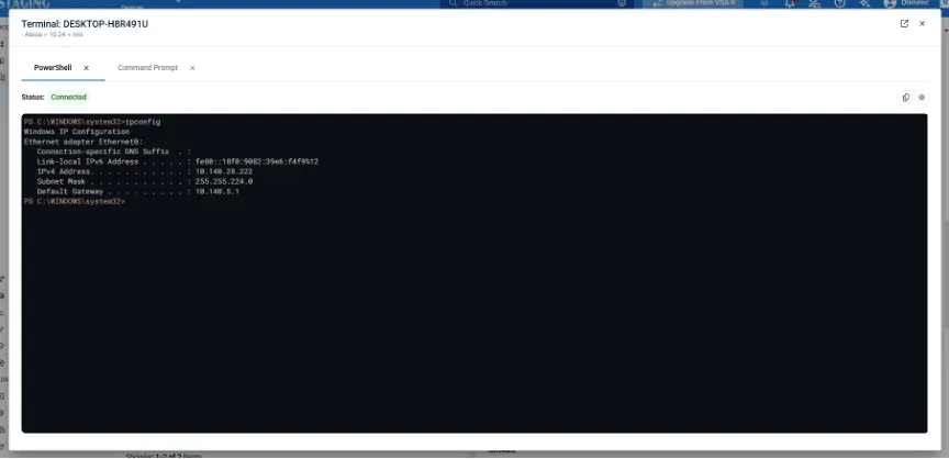 vsa-10-command-powershell-native-interface